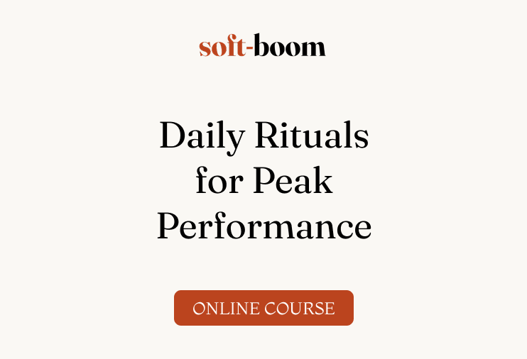 Daily Rituals for Peak Performance