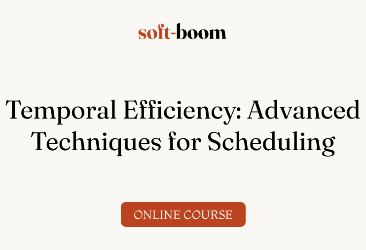 Temporal Efficiency: Advanced Techniques for Scheduling